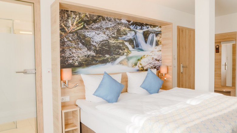 Doppelzimmer mit Terrasse, © R&R Residenzen Doppelzimmer mit Terrasse, © R&R Residenzen