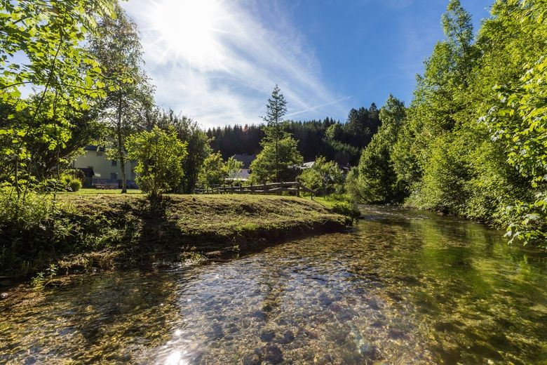 Konrad-Haus Garten und Erlauf