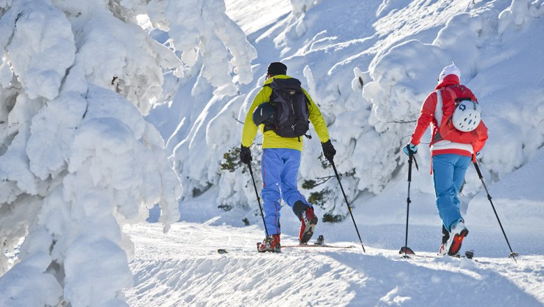 Tourengeher auf der Gemeindealpe, © Bergbahnen Mitterbach/Leiminger