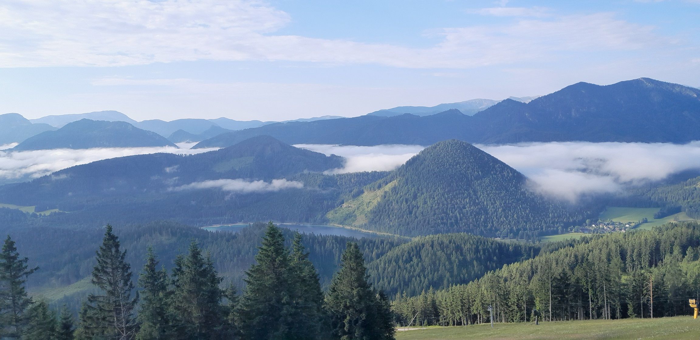 Ausblick vom Gasthof Zum Bäreneck
