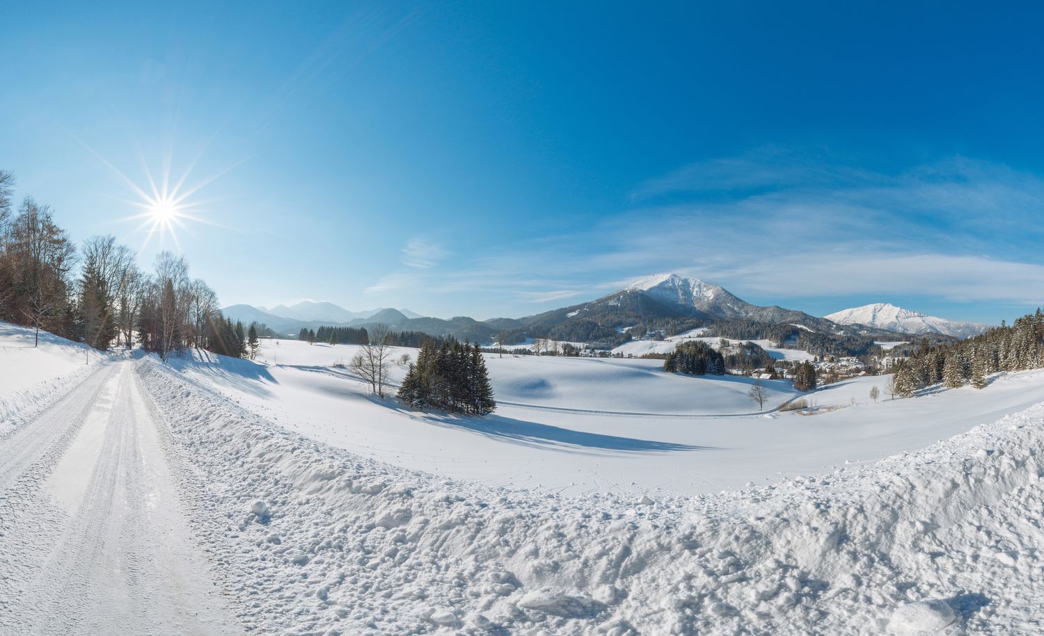 Mitterbach im Winter