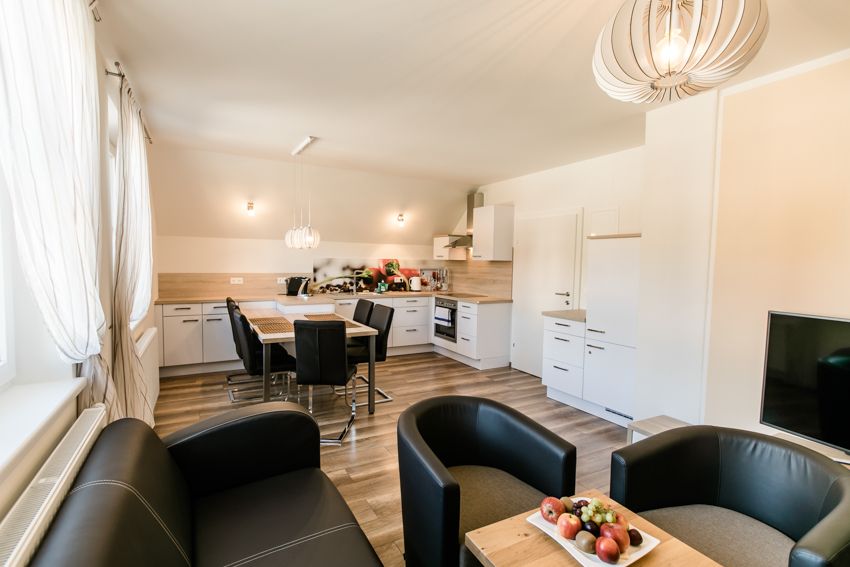 R&R Ferienwohnung Wohnbereich