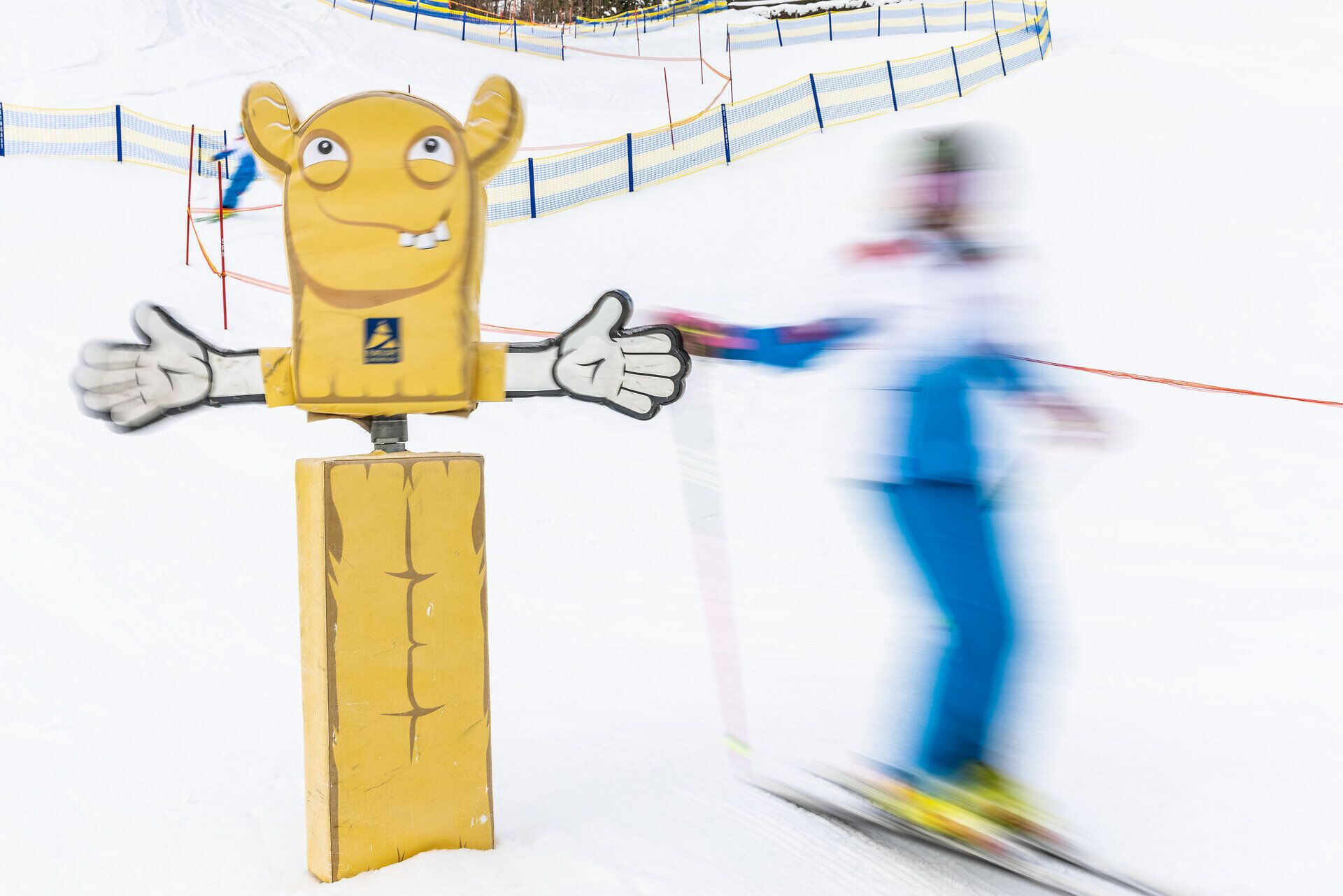 Skifahren auf der Gemeindealpe Mitterbach im Mariazellerland.