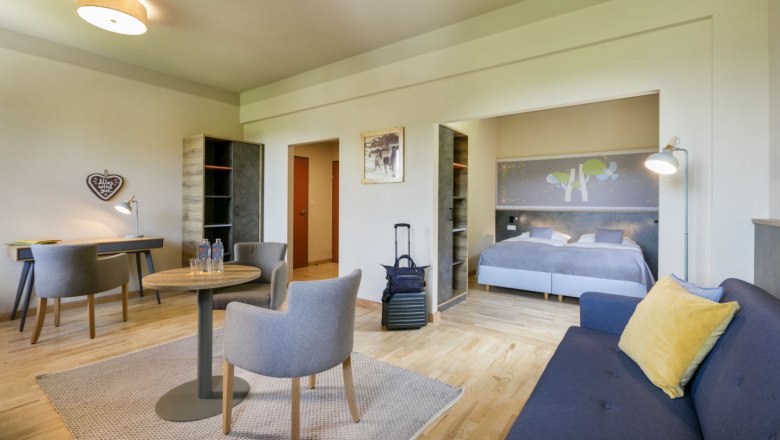 Suite JUFA Hotel am Sigmundsberg, &copy; Harald Eisenberger/JUFA Hotels