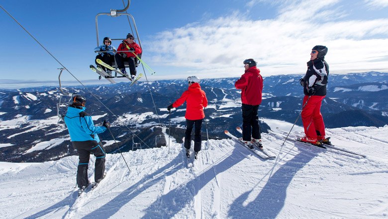 Skispaß auf der Gemeindealpe Mitterbach, © NÖVOG/Zwickl