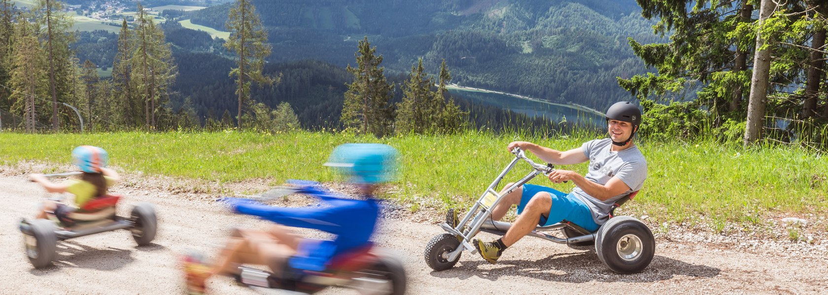 Mountaincarts auf der Gemeindealpe Mitterbach, &copy; Bergbahnen Mitterbach/Lindmoser