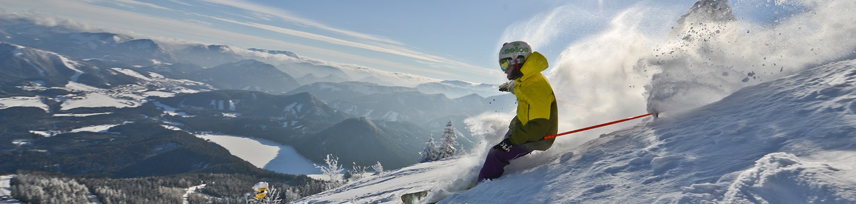 Paradiesische Abfahrten auf der Gemeindealpe, © Bergbahnen Mitterbach/Leiminger