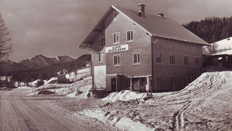 Talstation der Sektion I - 1956, © Herbert Sonnberger