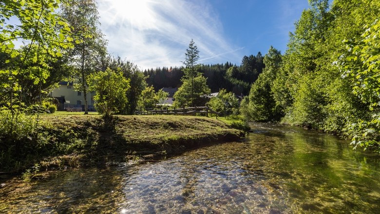 Konrad House Garden and Erlauf, &copy; Konradhaus Entwicklungs GmbH